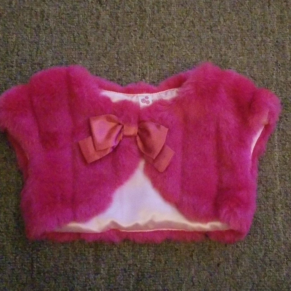 Child pink Fashion Vest.
